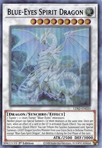 Blue-Eyes Spirit Dragon (Blue) [LDS2-EN020] Ultra Rare | Jomio and Rueliete's Cards and Comics