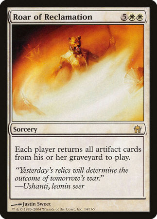 Roar of Reclamation [Fifth Dawn] | Jomio and Rueliete's Cards and Comics