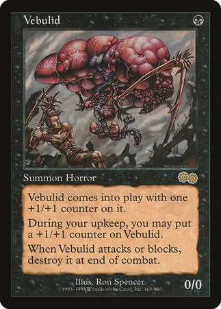 Vebulid [Urza's Saga] | Jomio and Rueliete's Cards and Comics