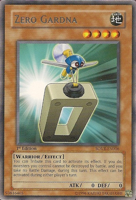 Zero Gardna [SOVR-EN006] Rare | Jomio and Rueliete's Cards and Comics