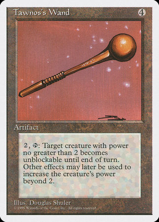 Tawnos's Wand [Fourth Edition] | Jomio and Rueliete's Cards and Comics