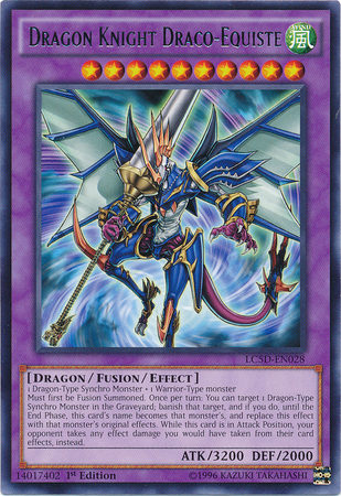 Dragon Knight Draco-Equiste [LC5D-EN028] Rare | Jomio and Rueliete's Cards and Comics