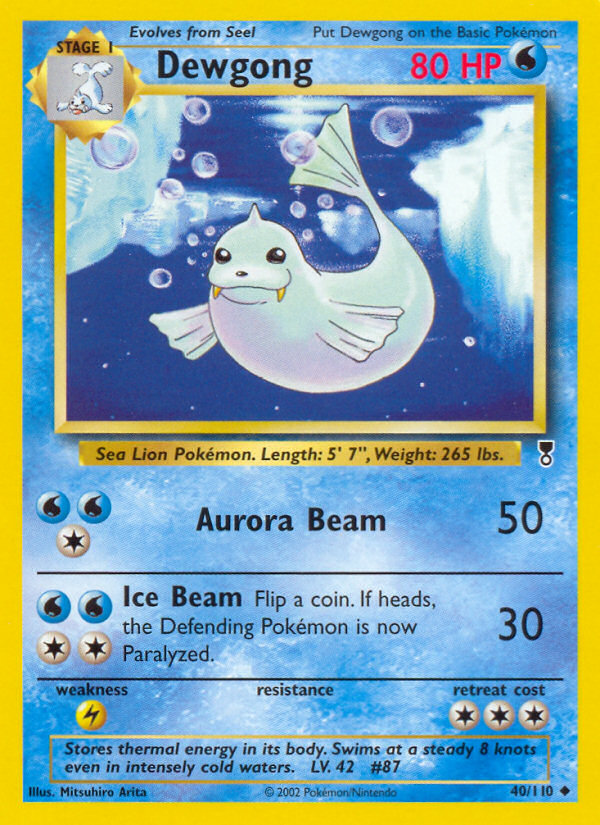 Dewgong (40/110) [Legendary Collection] | Jomio and Rueliete's Cards and Comics