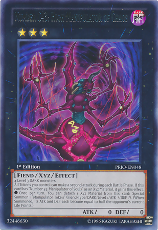 Number C43: High Manipulator of Chaos [PRIO-EN048] Rare | Jomio and Rueliete's Cards and Comics