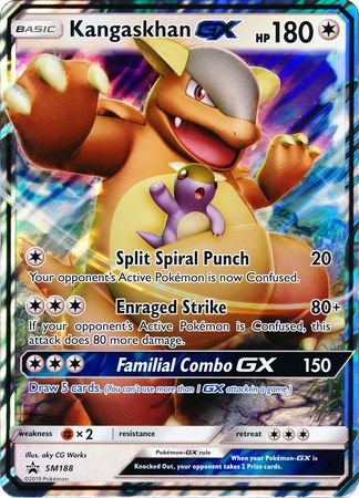 Kangaskhan GX (SM188) (Jumbo Card) [Sun & Moon: Black Star Promos] | Jomio and Rueliete's Cards and Comics
