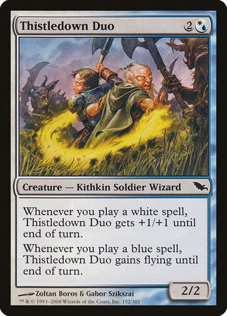 Thistledown Duo [Shadowmoor] | Jomio and Rueliete's Cards and Comics