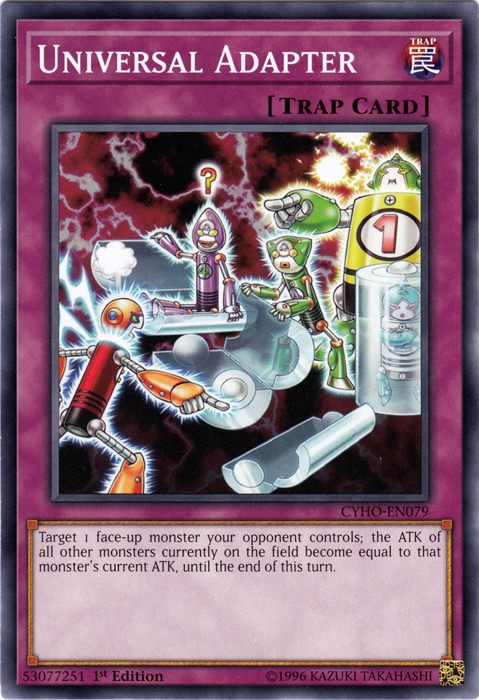 Universal Adapter [CYHO-EN079] Common | Jomio and Rueliete's Cards and Comics