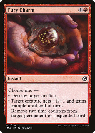 Fury Charm [Iconic Masters] | Jomio and Rueliete's Cards and Comics