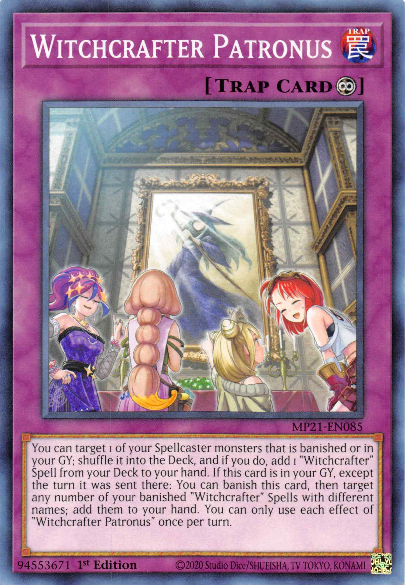 Witchcrafter Patronus [MP21-EN085] Common | Jomio and Rueliete's Cards and Comics