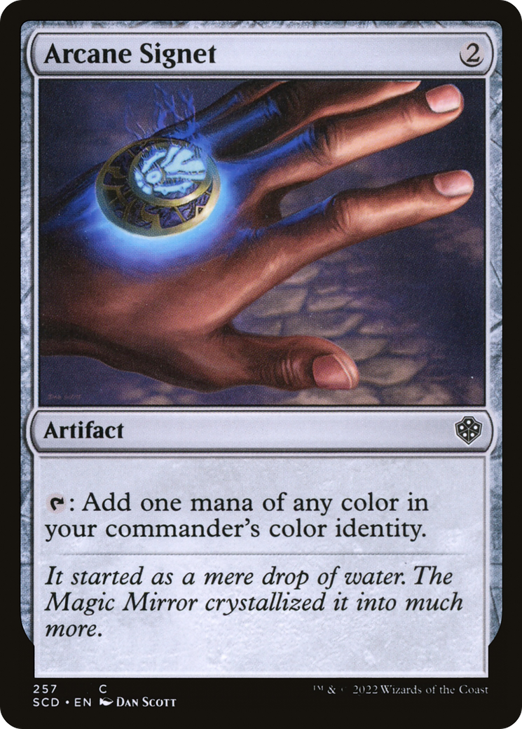 Arcane Signet [Starter Commander Decks] | Jomio and Rueliete's Cards and Comics