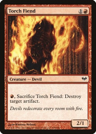 Torch Fiend [Dark Ascension] | Jomio and Rueliete's Cards and Comics
