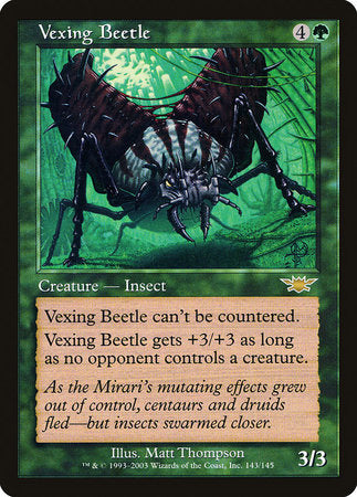 Vexing Beetle [Legions] | Jomio and Rueliete's Cards and Comics