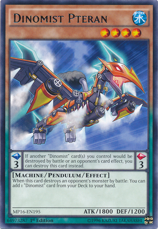 Dinomist Pteran [MP16-EN195] Rare | Jomio and Rueliete's Cards and Comics