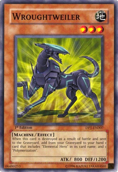 Wroughtweiler [DP1-EN007] Common | Jomio and Rueliete's Cards and Comics