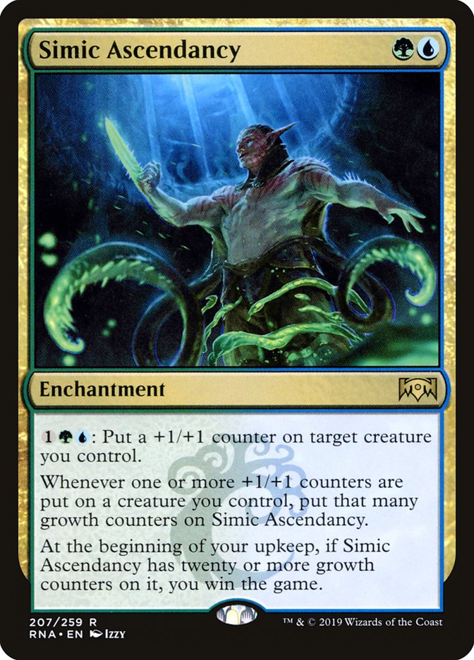 Simic Ascendancy [Ravnica Allegiance] | Jomio and Rueliete's Cards and Comics