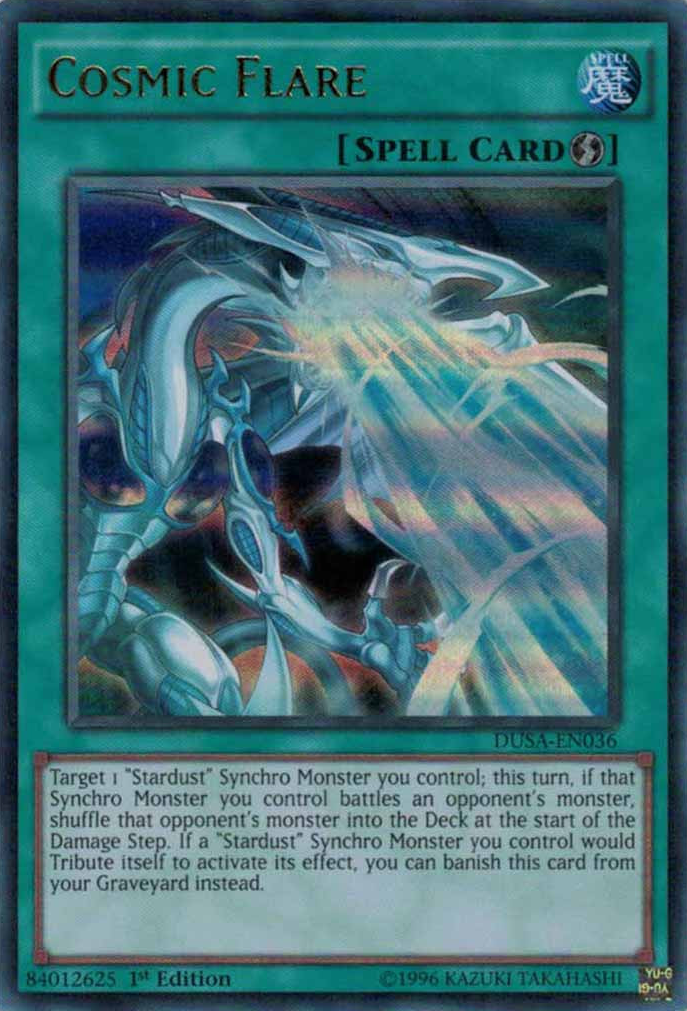 Cosmic Flare [DUSA-EN036] Ultra Rare | Jomio and Rueliete's Cards and Comics