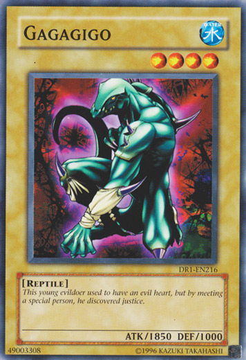 Gagagigo [DR1-EN216] Common | Jomio and Rueliete's Cards and Comics