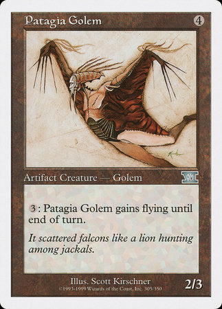Patagia Golem [Classic Sixth Edition] | Jomio and Rueliete's Cards and Comics