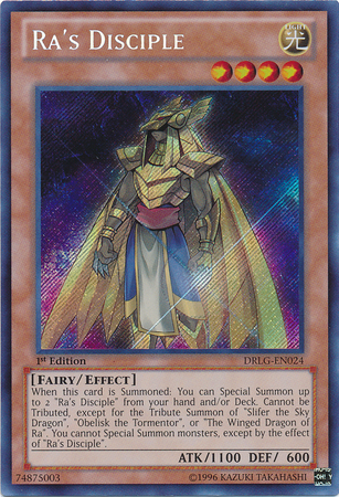 Ra's Disciple [DRLG-EN024] Secret Rare | Jomio and Rueliete's Cards and Comics