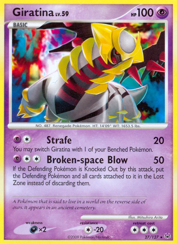 Giratina (27/127) [Platinum: Base Set] | Jomio and Rueliete's Cards and Comics