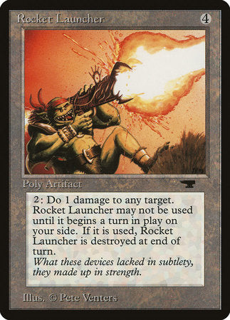 Rocket Launcher [Antiquities] | Jomio and Rueliete's Cards and Comics