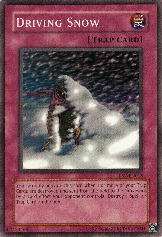 Driving Snow [PSV-EN018] Common | Jomio and Rueliete's Cards and Comics