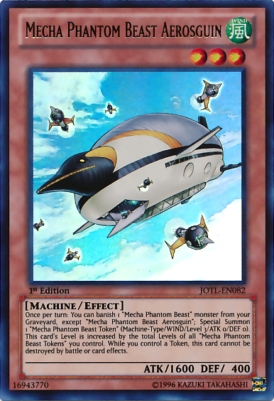 Mecha Phantom Beast Aerosguin [JOTL-EN082] Ultra Rare | Jomio and Rueliete's Cards and Comics