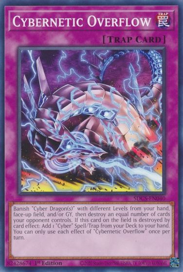 Cybernetic Overflow [SDCS-EN040] Common | Jomio and Rueliete's Cards and Comics