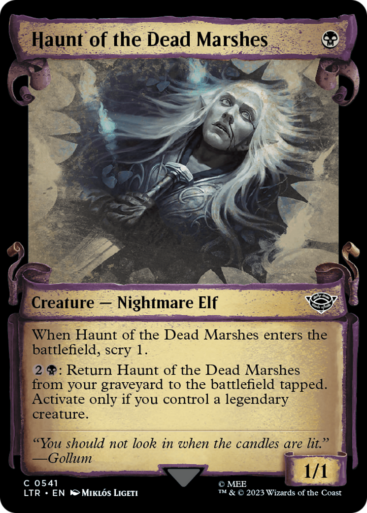 Haunt of the Dead Marshes [The Lord of the Rings: Tales of Middle-Earth Showcase Scrolls] | Jomio and Rueliete's Cards and Comics