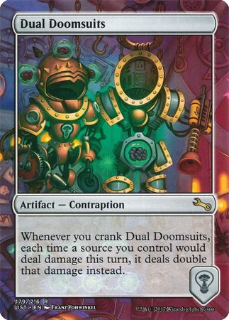 Dual Doomsuits [Unstable] | Jomio and Rueliete's Cards and Comics