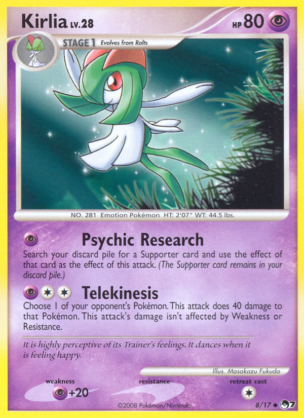 Kirlia (8/17) [POP Series 7] | Jomio and Rueliete's Cards and Comics