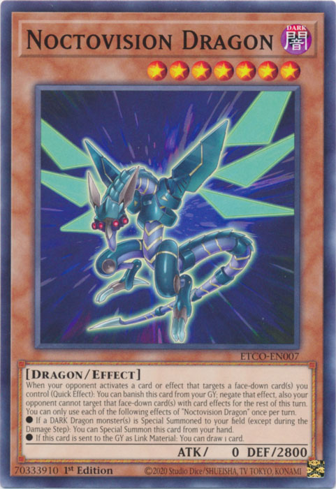 Noctovision Dragon [ETCO-EN007] Common | Jomio and Rueliete's Cards and Comics