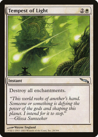Tempest of Light [Mirrodin] | Jomio and Rueliete's Cards and Comics