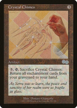 Crystal Chimes [Urza's Saga] | Jomio and Rueliete's Cards and Comics
