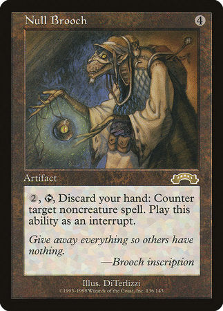 Null Brooch [Exodus] | Jomio and Rueliete's Cards and Comics