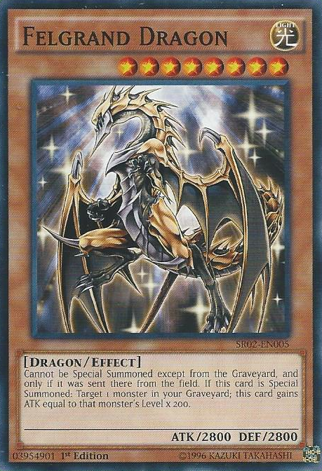 Felgrand Dragon [SR02-EN005] Common | Jomio and Rueliete's Cards and Comics