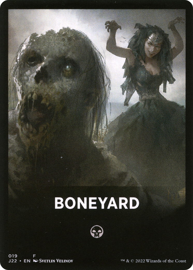 Boneyard Theme Card [Jumpstart 2022 Front Cards] | Jomio and Rueliete's Cards and Comics
