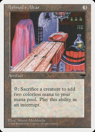 Ashnod's Altar [Chronicles] | Jomio and Rueliete's Cards and Comics