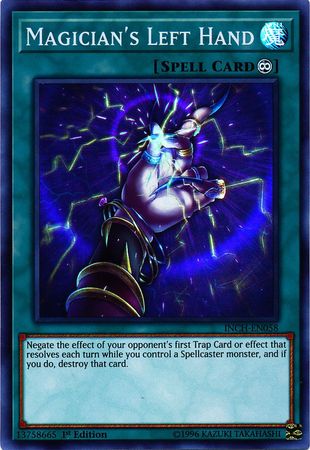 Magician's Left Hand [INCH-EN058] Super Rare | Jomio and Rueliete's Cards and Comics