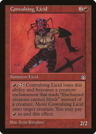 Convulsing Licid [Stronghold] | Jomio and Rueliete's Cards and Comics