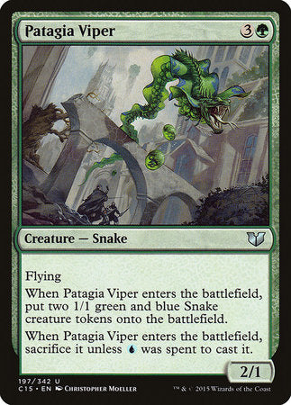 Patagia Viper [Commander 2015] | Jomio and Rueliete's Cards and Comics