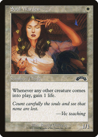 Soul Warden [Exodus] | Jomio and Rueliete's Cards and Comics