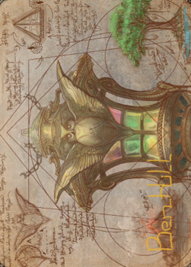 Chromatic Lantern Art Card (Gold-Stamped Signature) [The Brothers' War Art Series] | Jomio and Rueliete's Cards and Comics