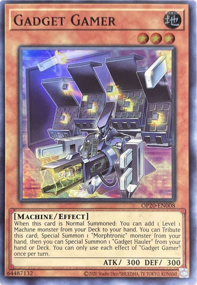 Gadget Gamer [OP20-EN008] Super Rare | Jomio and Rueliete's Cards and Comics
