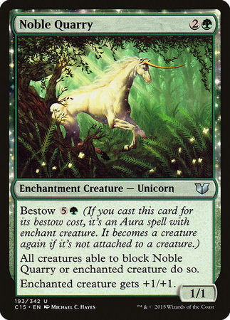 Noble Quarry [Commander 2015] | Jomio and Rueliete's Cards and Comics