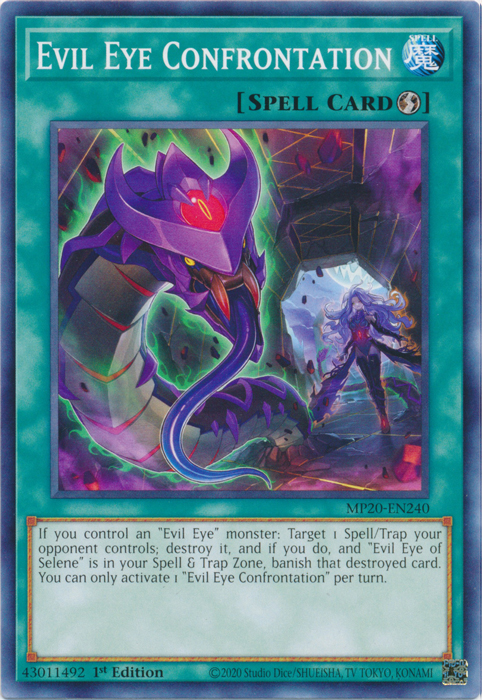 Evil Eye Confrontation [MP20-EN240] Common | Jomio and Rueliete's Cards and Comics