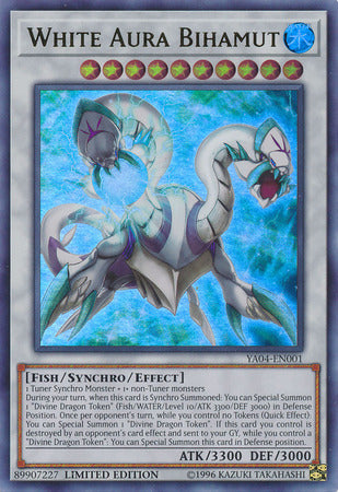 White Aura Bihamut [YA04-EN001] Ultra Rare | Jomio and Rueliete's Cards and Comics