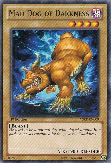 Mad Dog of Darkness [YSKR-EN009] Common | Jomio and Rueliete's Cards and Comics