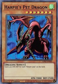 Harpie's Pet Dragon (Purple) [LDS2-EN066] Ultra Rare | Jomio and Rueliete's Cards and Comics