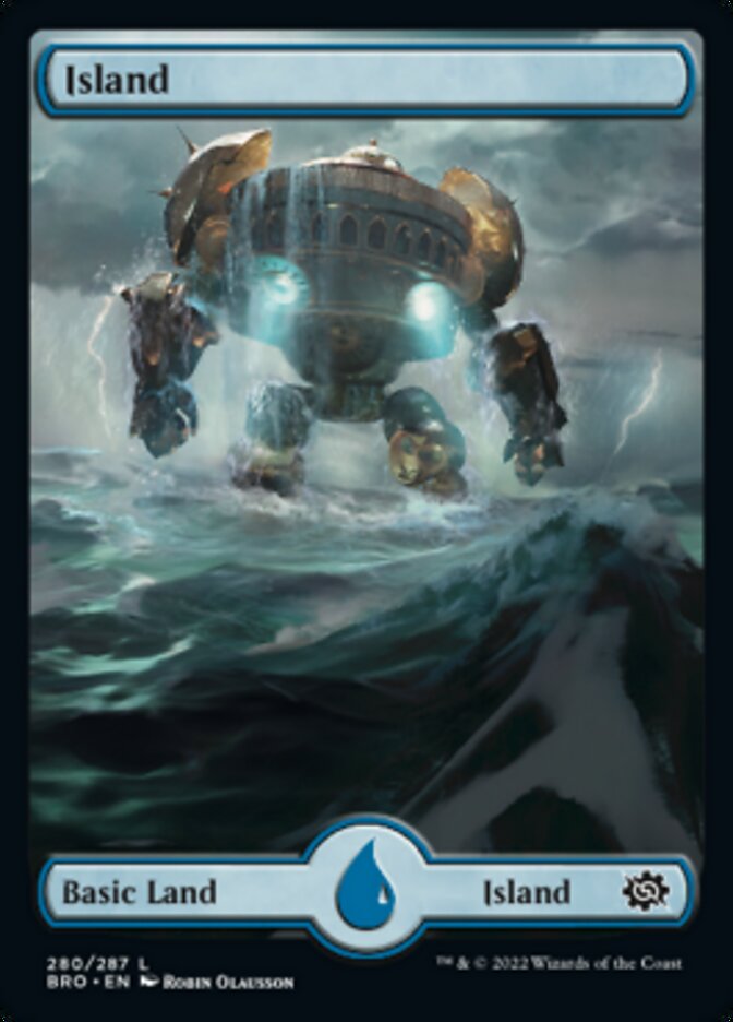Island (280) [The Brothers' War] | Jomio and Rueliete's Cards and Comics